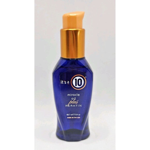 It's a 10 Miracle Oil Plus Keratin 3 oz New Pump Bottle - Picture 1 of 2